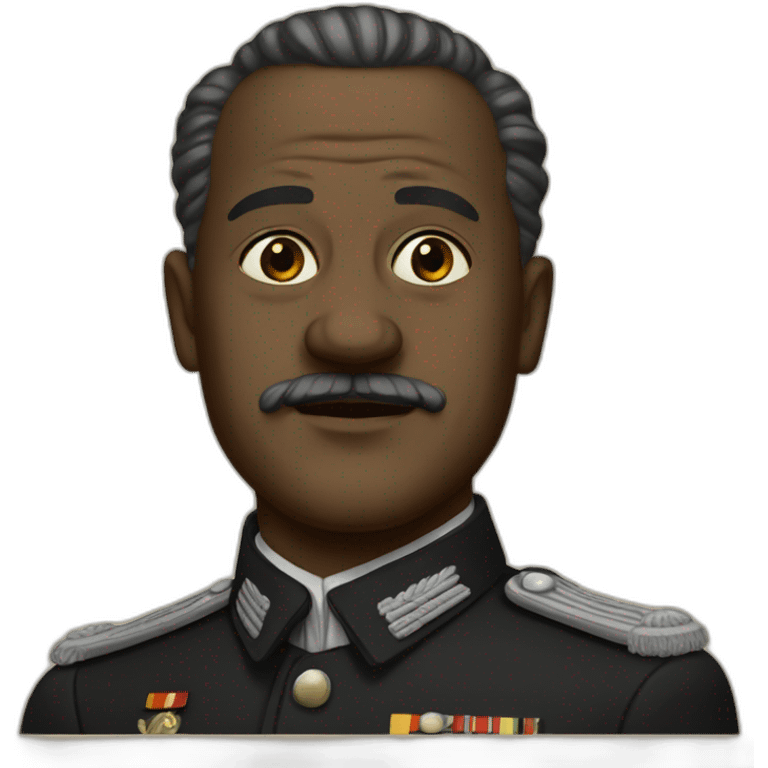 black  1939 german leader emoji