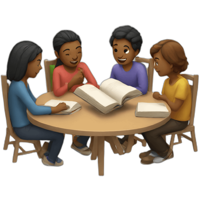 Reading group emoji