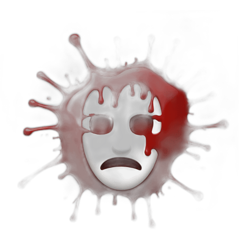 blood splatter emoji