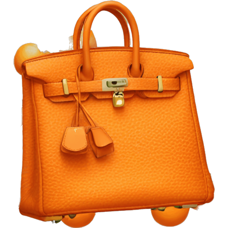 Orange Birkin Bag emoji