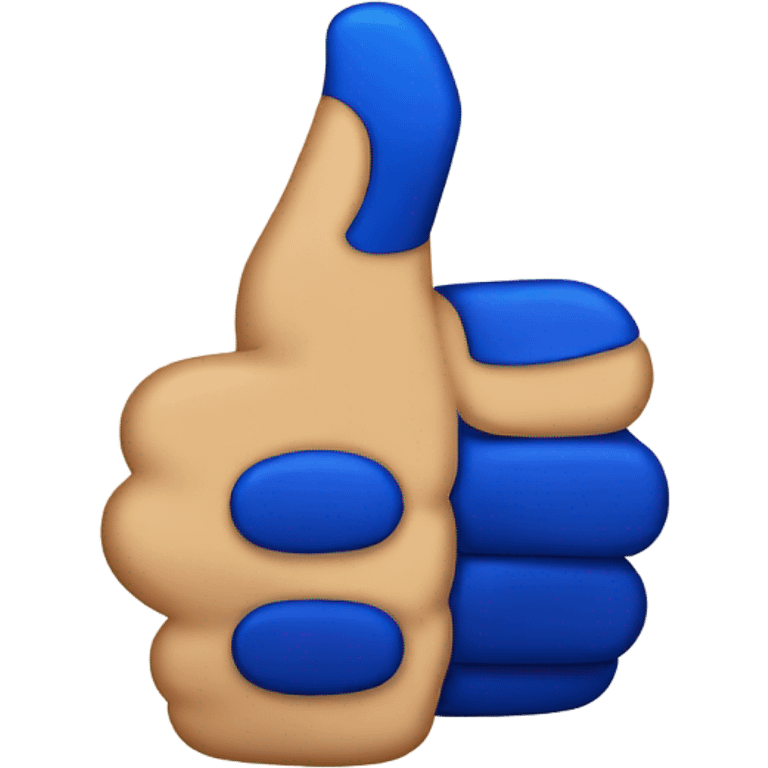 Make the Facebook thumbs up emoji thumbs down emoji