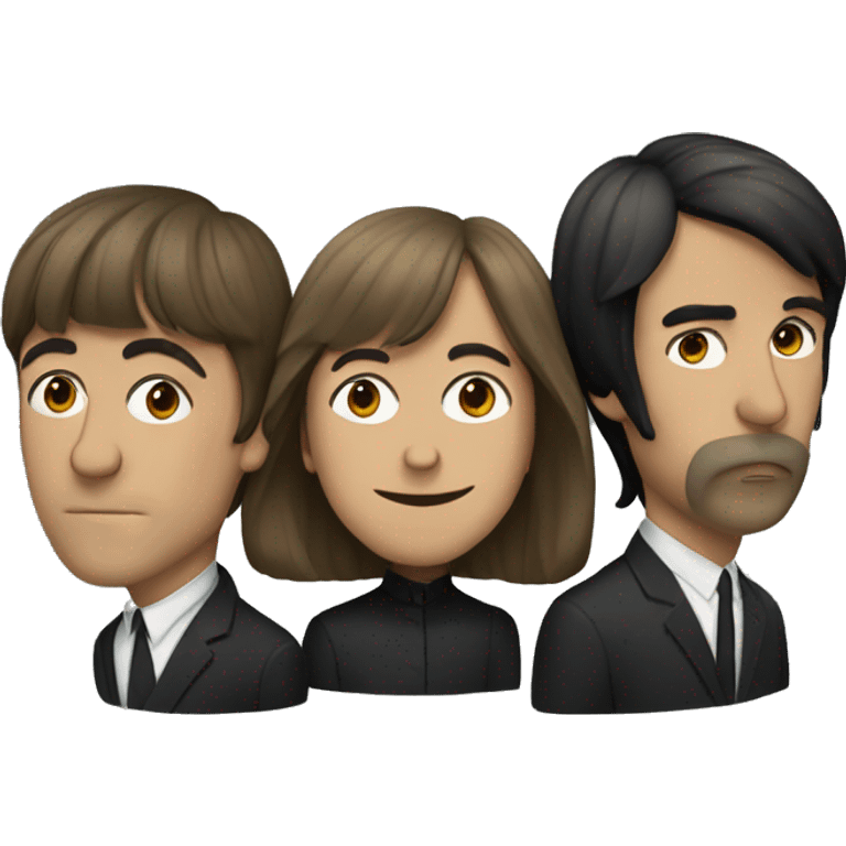 Cara de un Beatles emoji