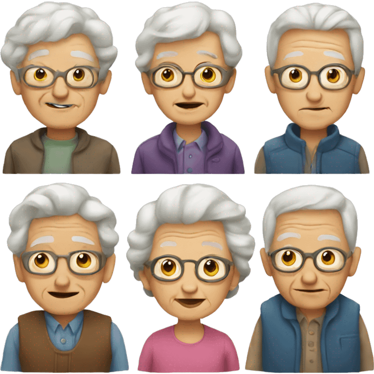 old people emoji