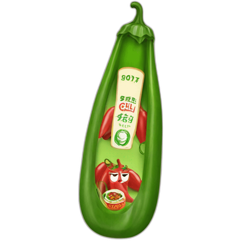 chili bottle emoji