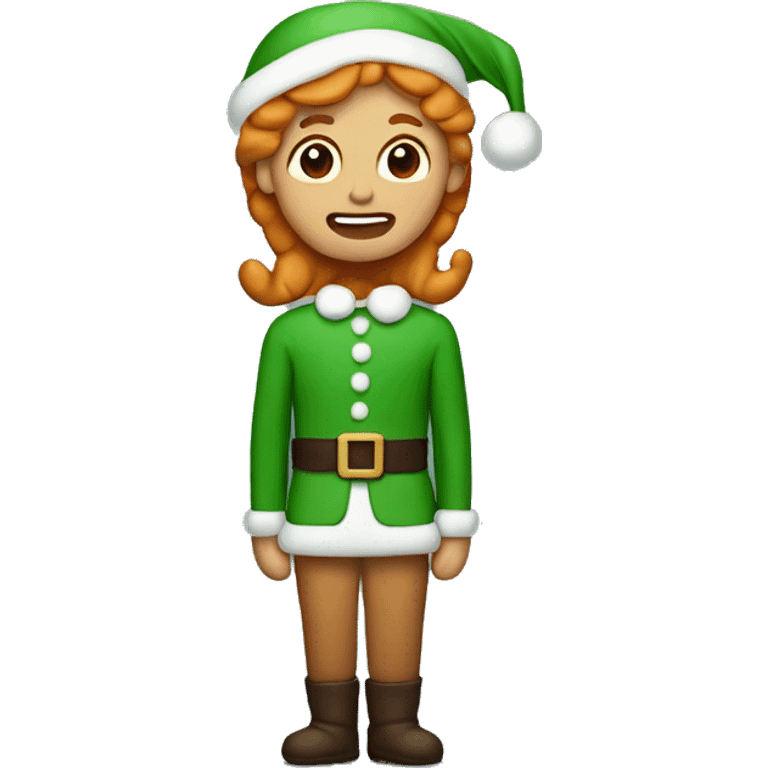 ginger bread christmas emoji