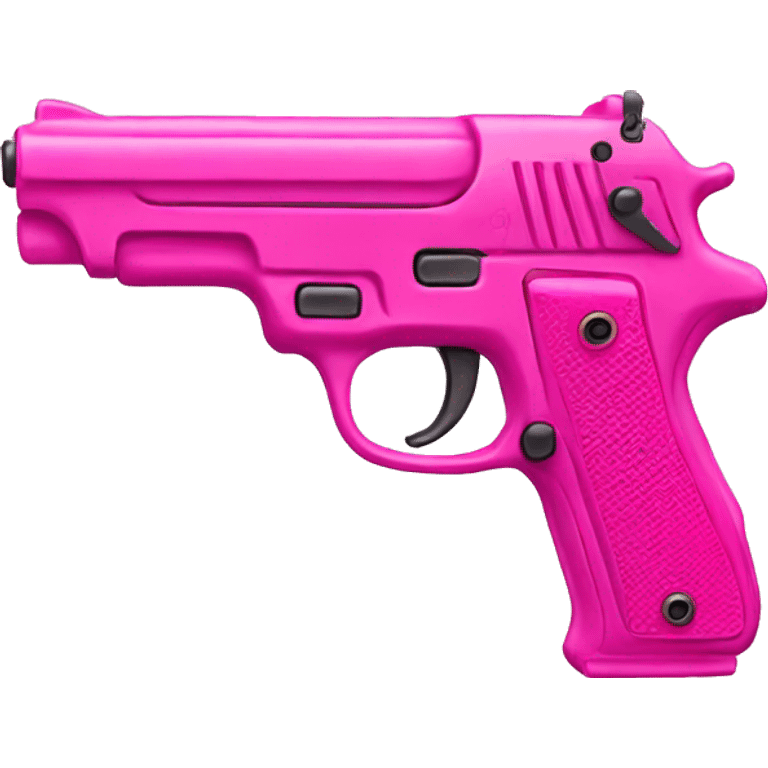 pink gun emoji