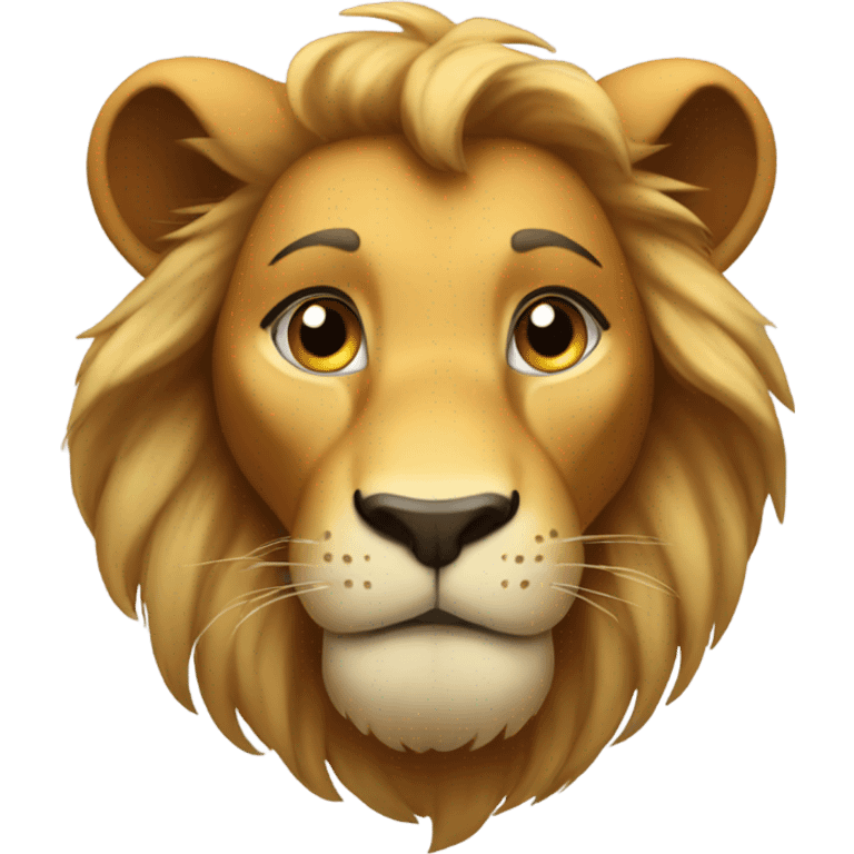 The lion king simba emoji