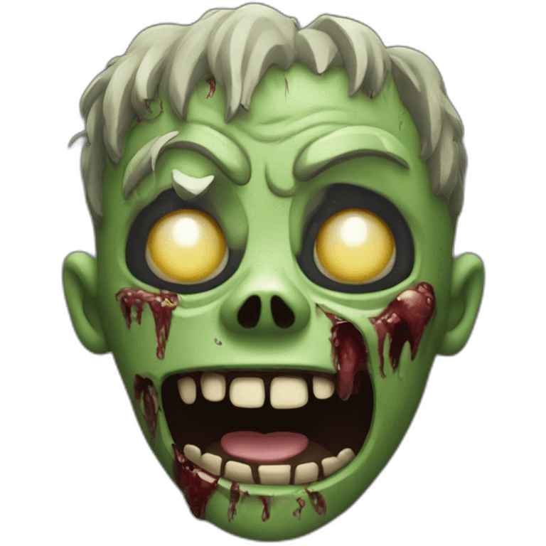 zombie very happy emoji