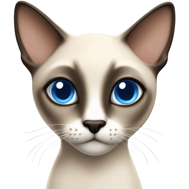 Siamese cat emoji