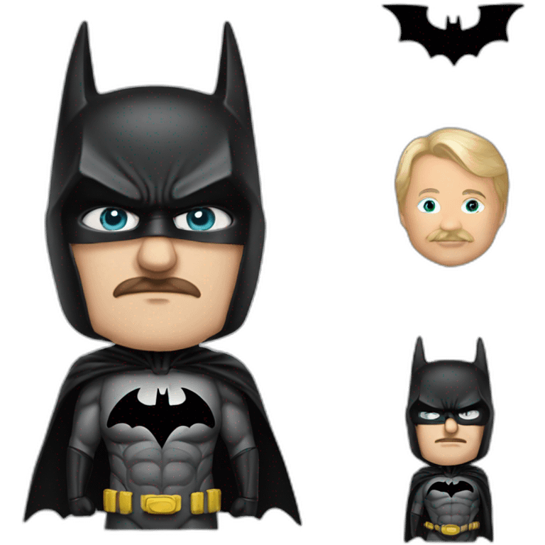 Lukashenko as a Batman emoji