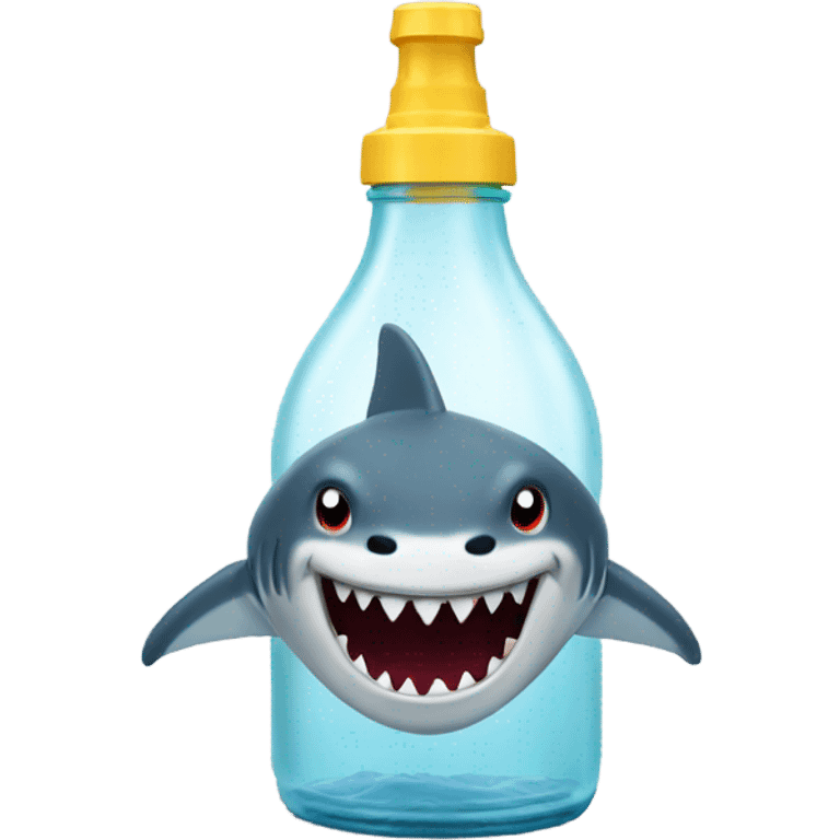 shark bottle emoji