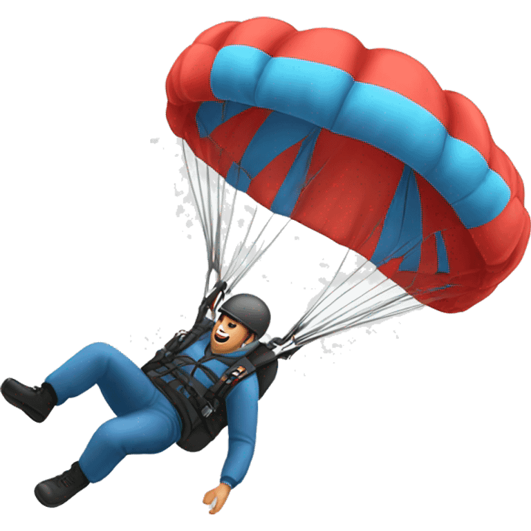 A man Parachuting  emoji