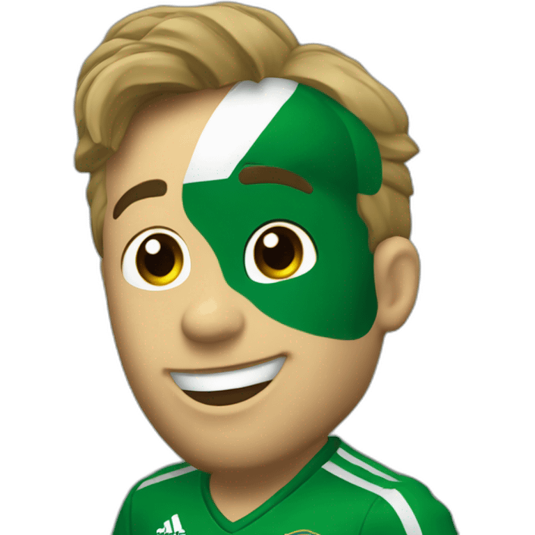 Palmerín mascota del Real Betis Balompie emoji