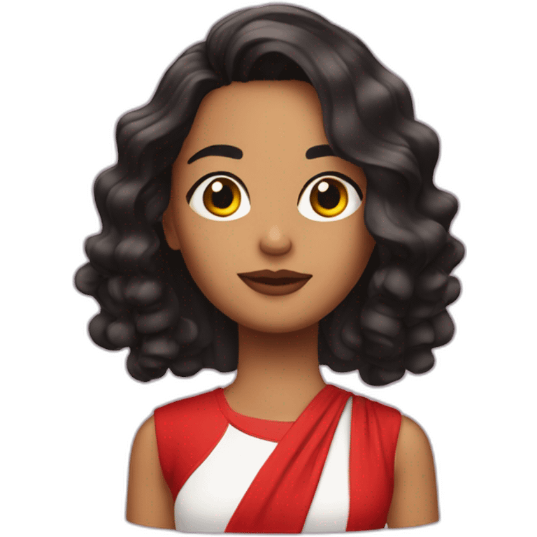 cabello rojo emoji