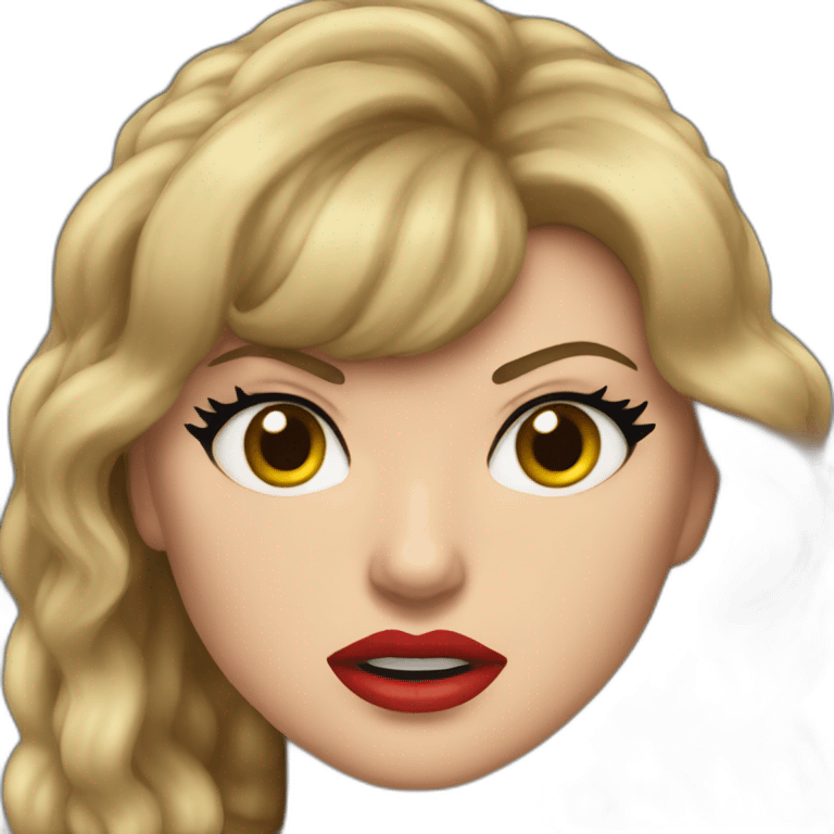 Taylor swift angry emoji