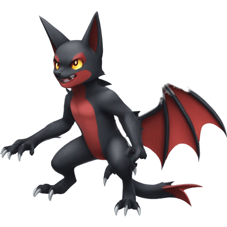 Bat-Litten-Zoroark full body emoji