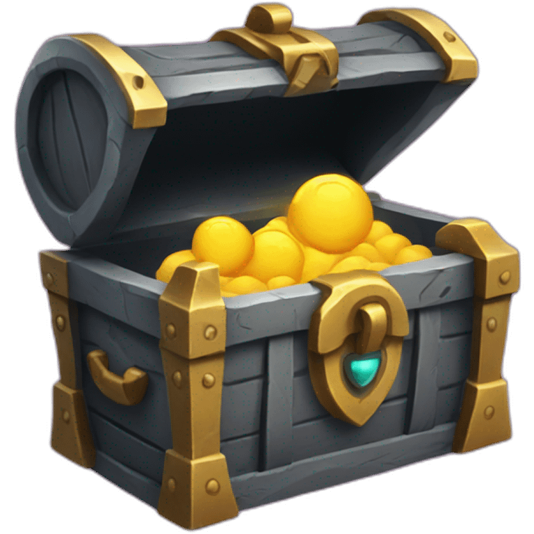 Mystery chest emoji