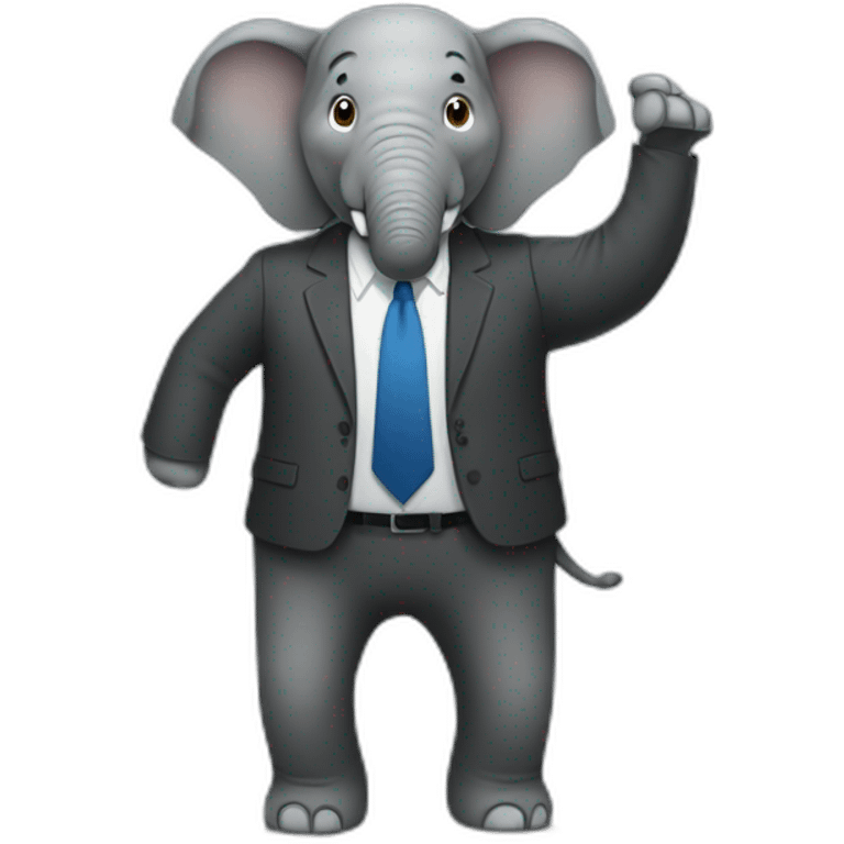 kevin the elephant manager emoji