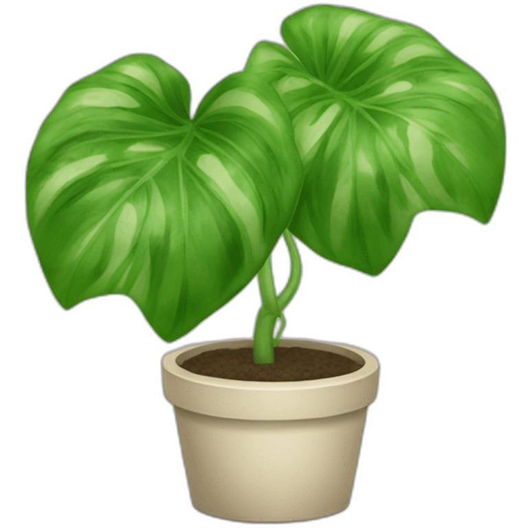 Pothos plant emoji