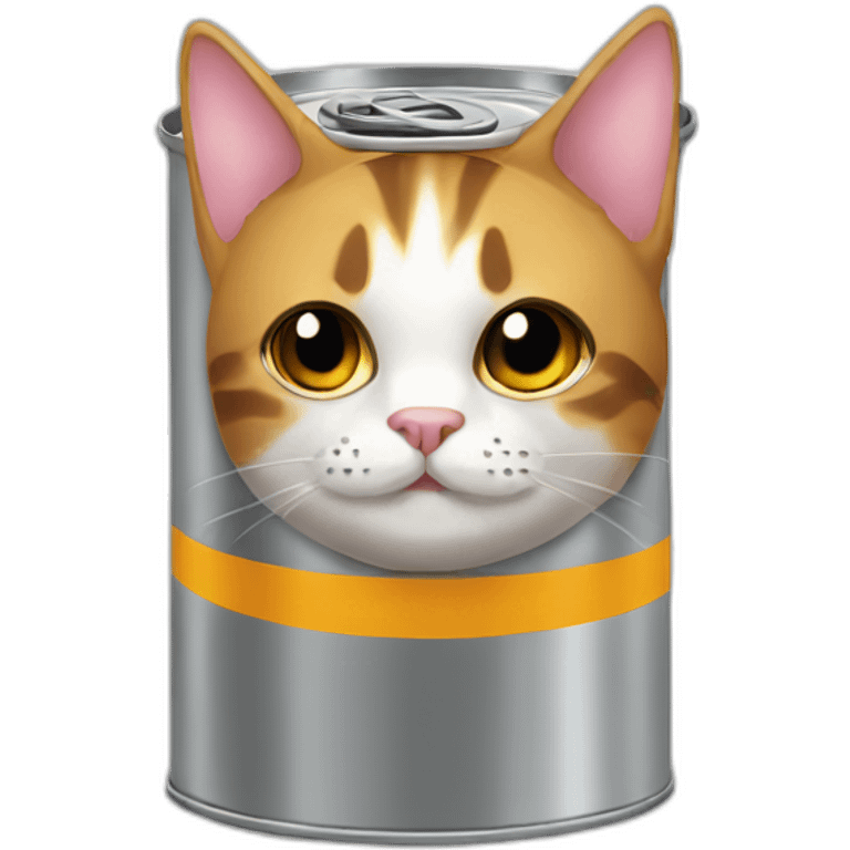 Cat in a can emoji