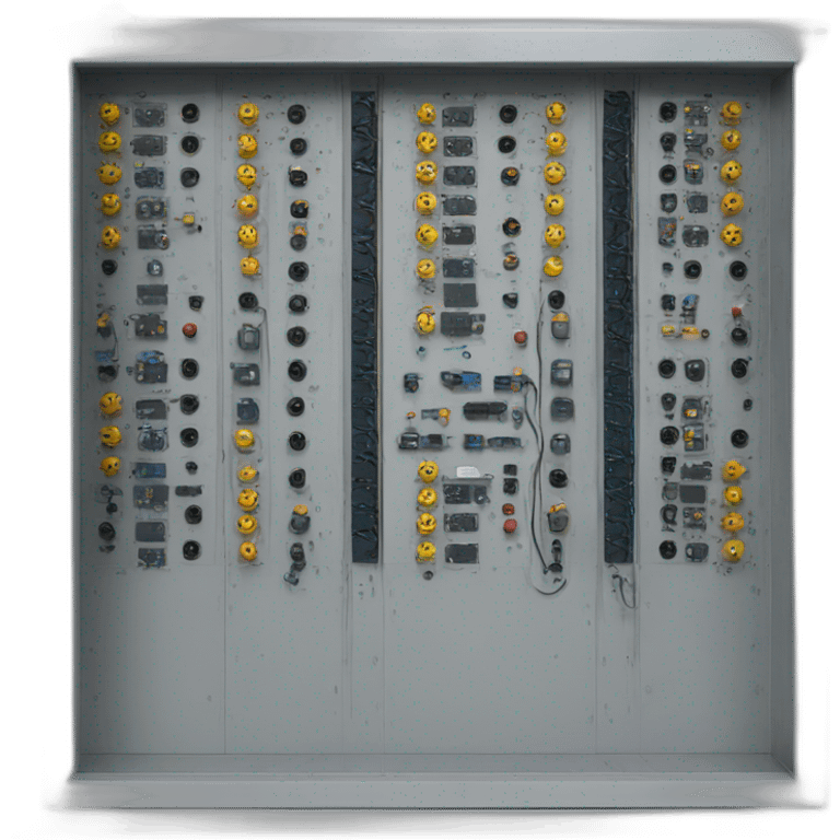 electrician panel board maintains emoji