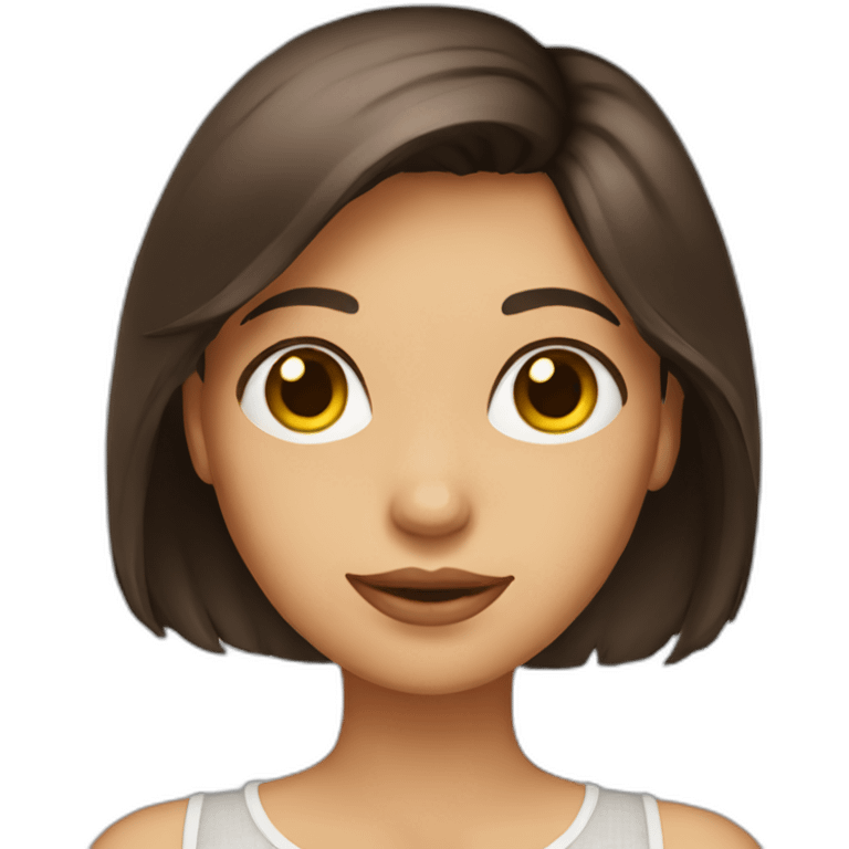 brunette-girl-wearing-a-seethrough-shirt emoji