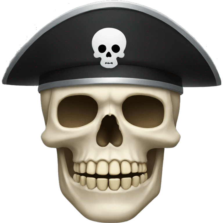 Skull with shako emoji