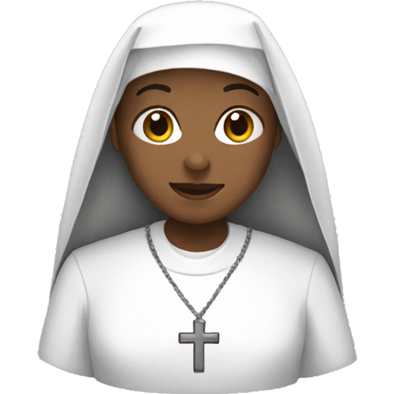 nun heart emoji