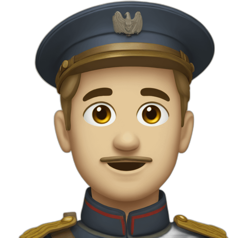 French WWI solfier emoji