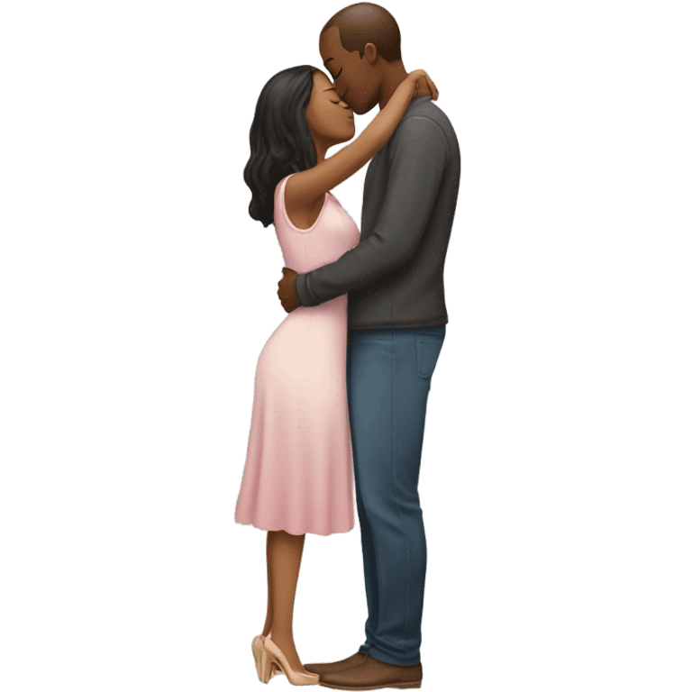 Couple kissing emoji