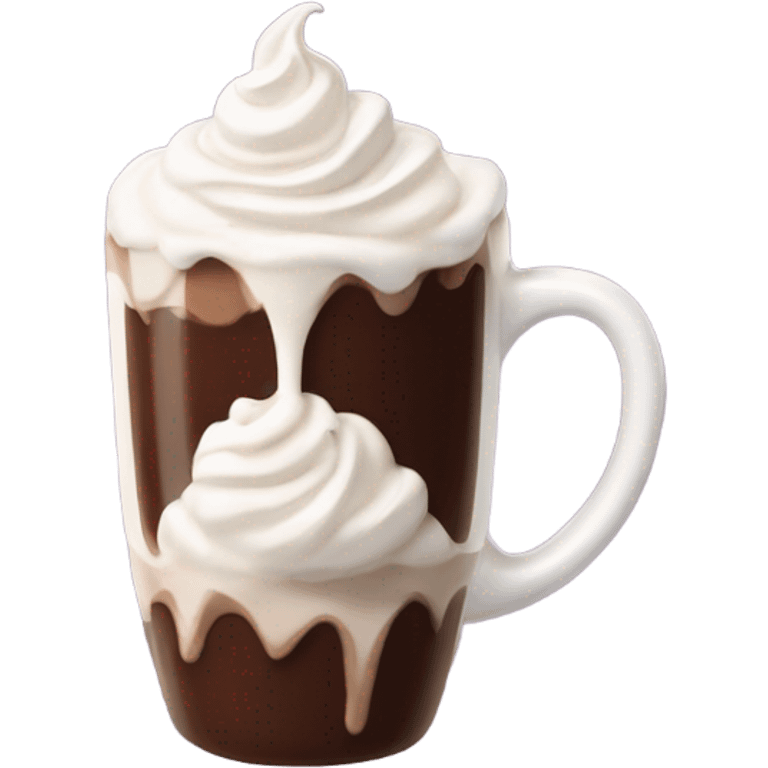 Hot chocolate  mug emoji