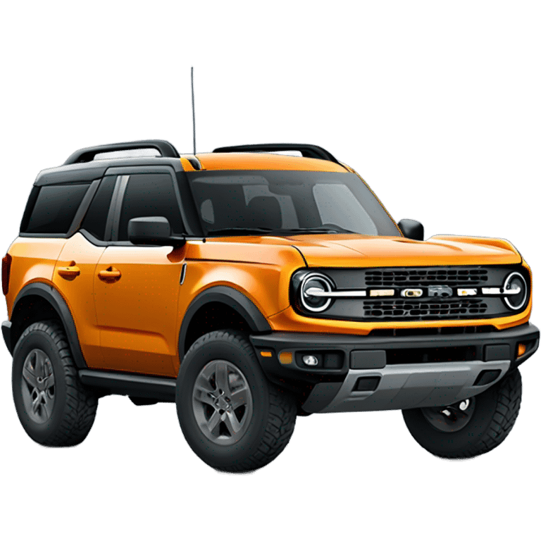 Bronco sport emoji