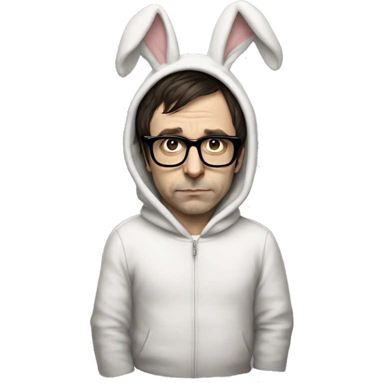 Rivers Cuomo in a bunny suit emoji