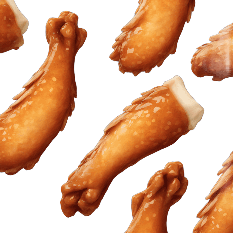 Chicken wing emoji