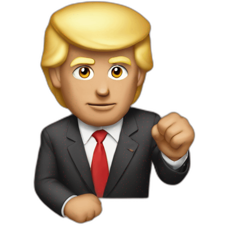 Trump loves you emoji