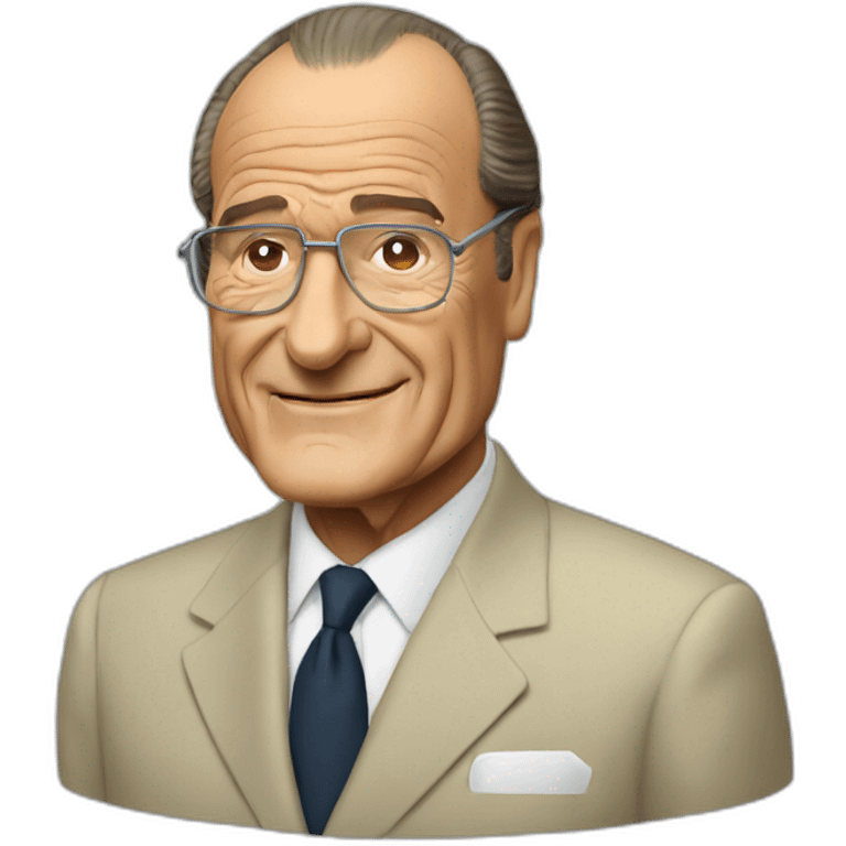 Jaques chirac emoji