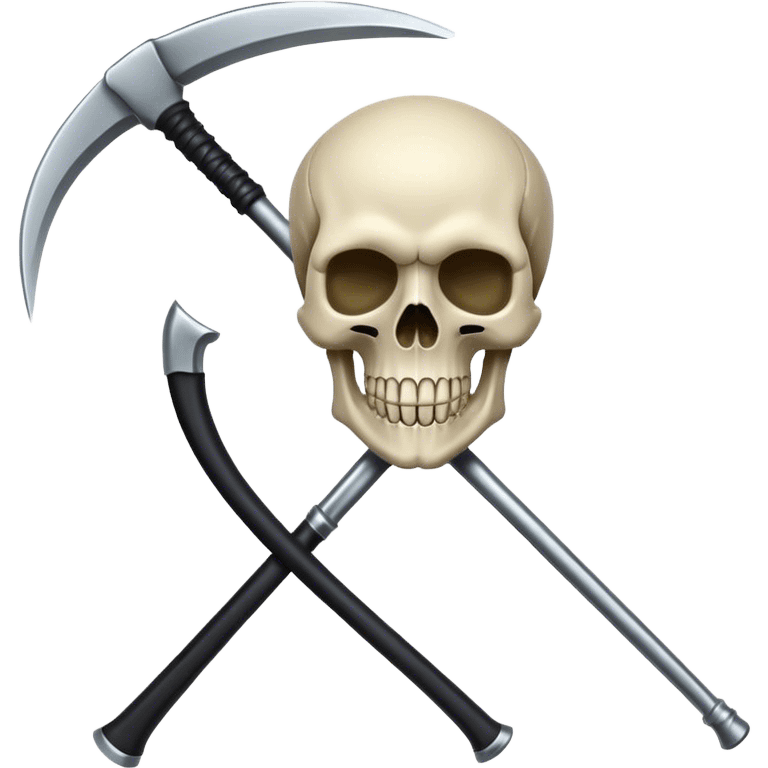 Skull and Scythe emoji