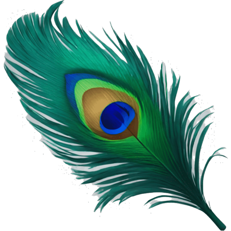 peacock feather emoji