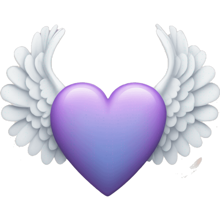 heart with angel wings emoji