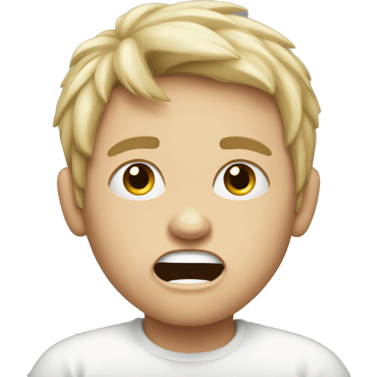 white child angry emoji