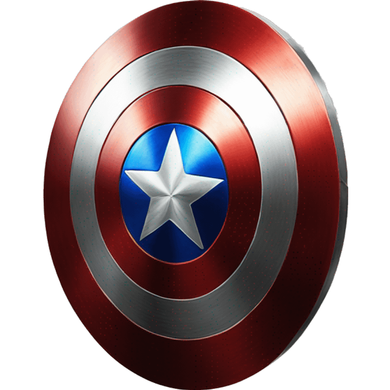 Captain America shield emoji