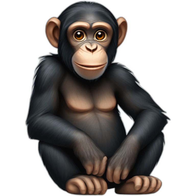 Chimpanzee emoji