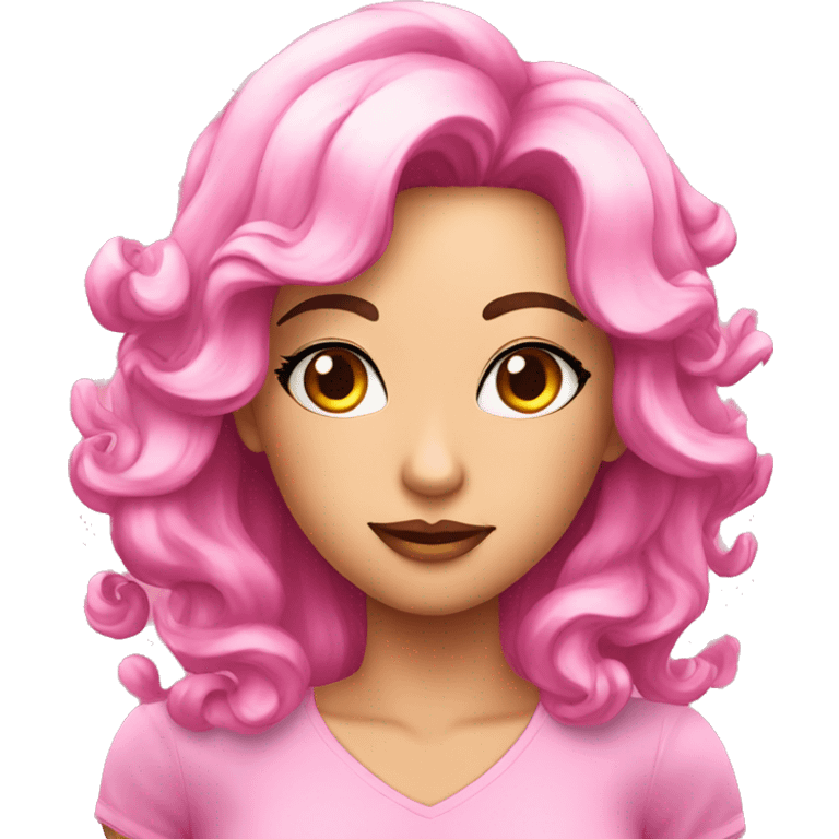 diamante rosa emoji