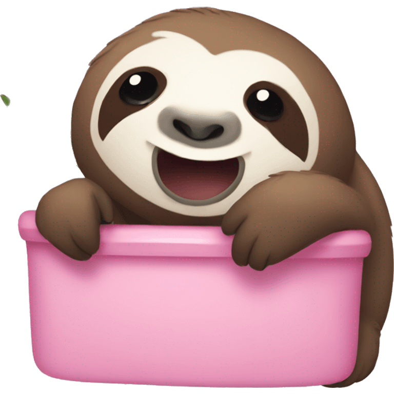 Hello kitty sloth emoji