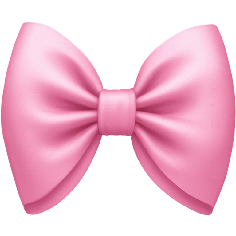 light pink bow on light pink bow emoji