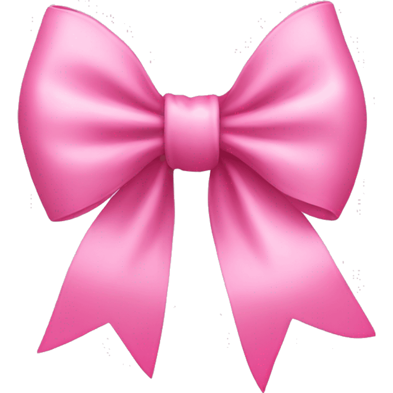 Cute pink bow  emoji