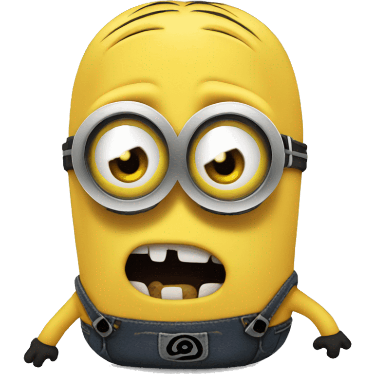 scary minion emoji