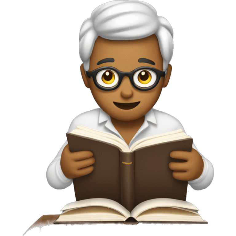 reading a book emoji