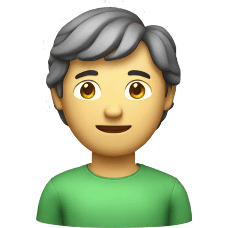 man 3d apple style emoji