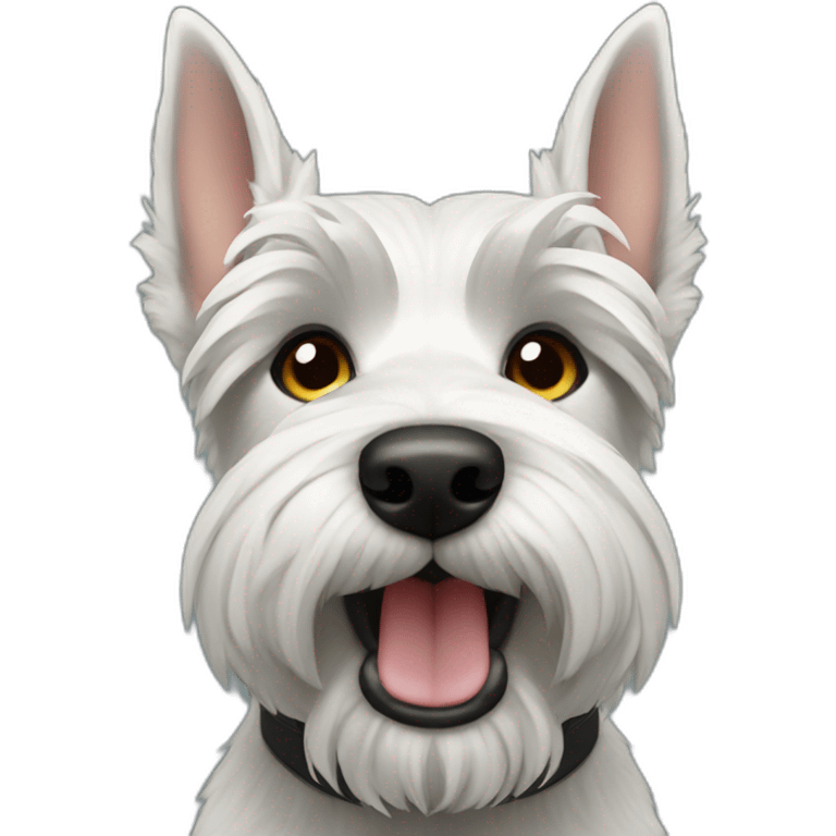 scottish-terrier-dog black emoji